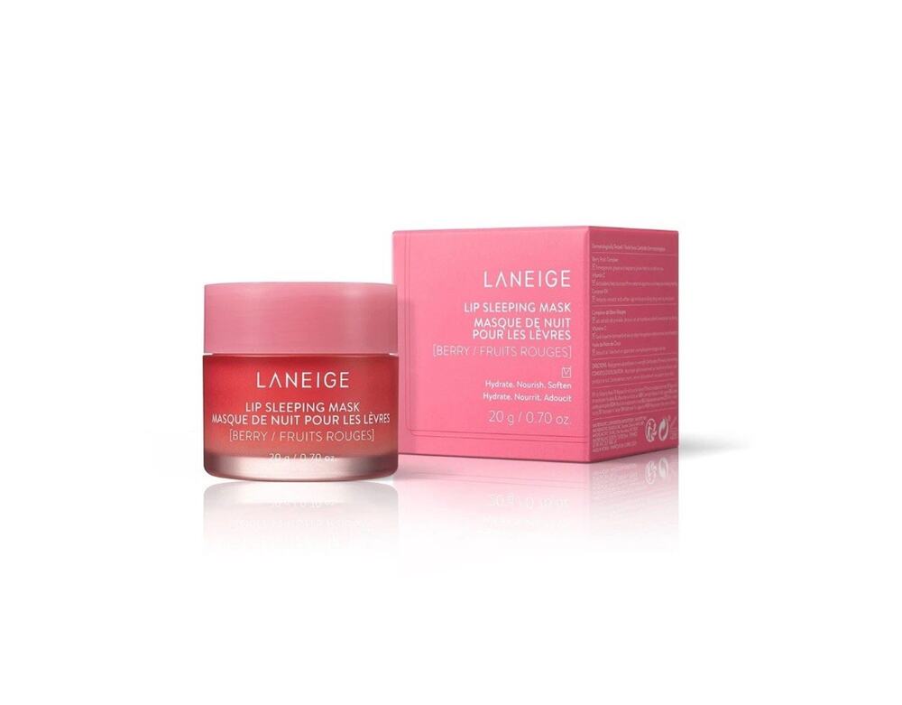 LANEIGE Lip Sleeping Mask: Nourish & Hydrate with Vitamin C, Antioxidants, 0....